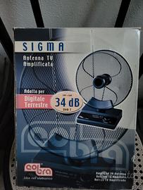 Antenna TV amplificata SIGMA