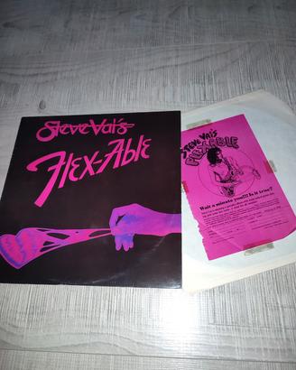 vinile Steve Vai " Flex-Able" ( Stu Hamm bass)