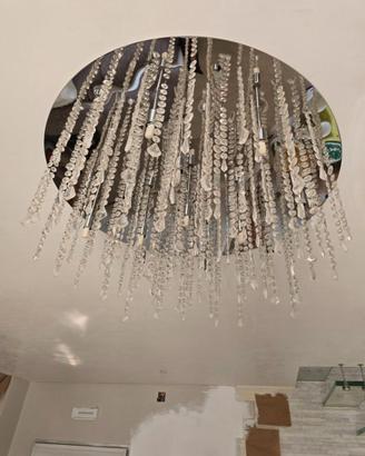 Lampadario a Gocce di Cristallo - 15 Luci