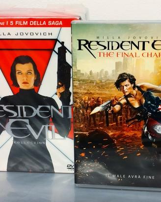 Box cofanetti Resident Evil e Batman