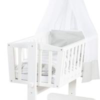 roba Culla Completa 40x90cm, Legno bianco