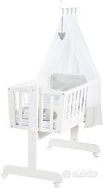 roba Culla Completa 40x90cm, Legno bianco