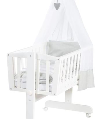 roba Culla Completa 40x90cm, Legno bianco