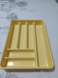 Organizer portaposate giallo 30x40 cm nuovo