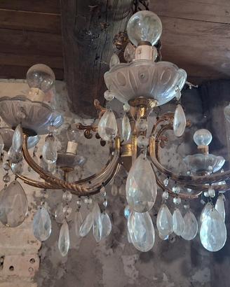 lampadario a gocce