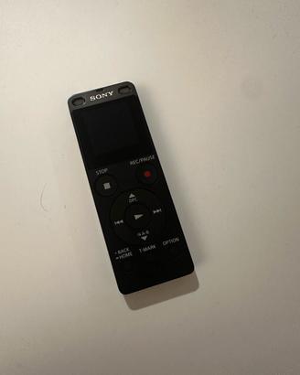 Recorder / Registerstore Sony