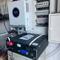 10kw Litio batteria 6kw fotovoltaico kit impianto