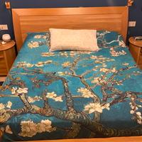 Letto matrimoniale con materasso e sotto letto