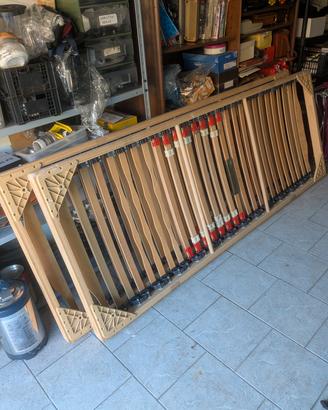 Telaio Rete a doghe per letto singolo cm 210x80