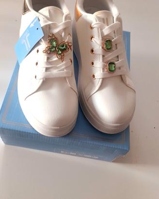 sneaker bianche donna nuove  Lancetti 