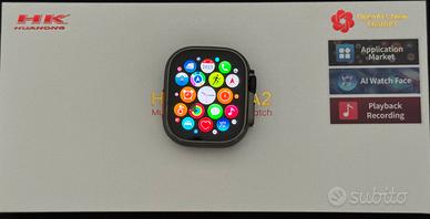 SMARTWATCH HK9 Ultra 2 Amoled Orologio Battiti