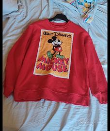 Felpa Disney Mickey Mouse anni 90 edition, Tg S/M
