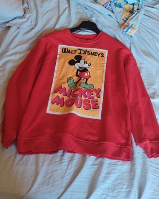 Felpa Disney Mickey Mouse anni 90 edition, Tg S/M