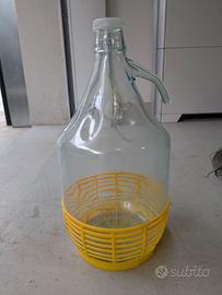 Fiasco Bottiglia di Vetro per Acqua