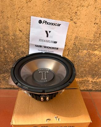titanium line subwoofer