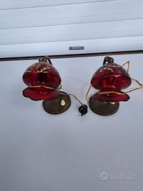 coppia abat jour d'epoca