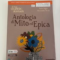 Libro scolastico antologia mito ed epica italiano