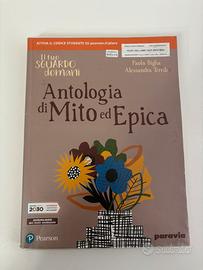 Libro scolastico antologia mito ed epica italiano