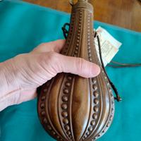 Antico porta-polvere americano GRANDE 1800