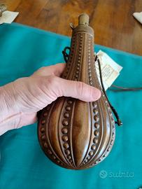 Antico porta-polvere americano GRANDE 1800