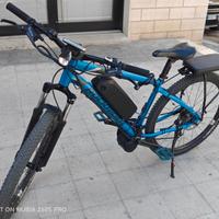 bici elettrica MTB nuova rockrider st-540