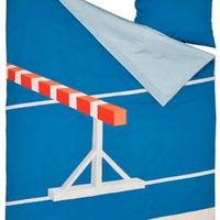 Copripiumino singolo + federa pista da corsa Ikea