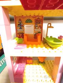 lego duplo casa hello kitty + pezzi misti