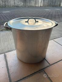 PENTOLA DA CUCINA GRANDE IN ALLUMINIO