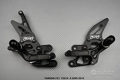 Pedane arretrate YAMAHA FZ1 / FZ8 N / S 2006 2016