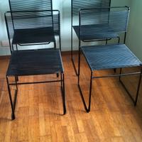 4 sedie spaghetti di Giandomenico Belotti 