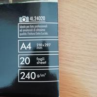 Carta fotografica extra lucida