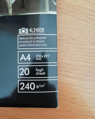 Carta fotografica extra lucida