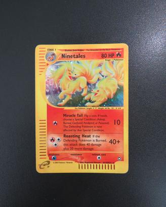 Pokémon Ninetales H19/H32 Aquapolis Holo ENG
