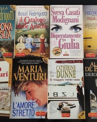 8 libri NUOVI Bossi Fedrigotti, Casati Modignani+