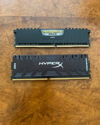 2x RAM da 8 gb DDR4 3200mhz
