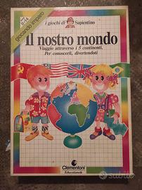 Gioco in scatola "Il nostro mondo" –  SAPIENTINO