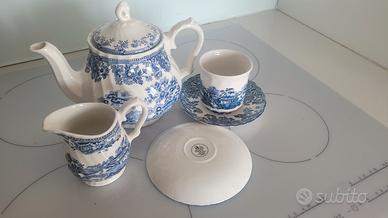 servizio da te blu churchill