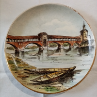 Piatti dipinti Pavia società ceramica ital. Lav