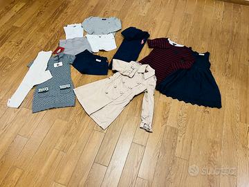 Lotto abbigliamento firmato bambina 6 anni
