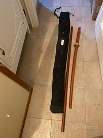 Bokken e jo per arti marziali