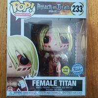 Funko Pop! Female Titan #233, Attack on Titan,Glow
