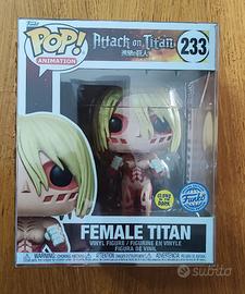 Funko Pop! Female Titan #233, Attack on Titan,Glow