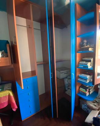 Cameretta con letto a ponte