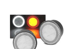 FRECCIE ANTERIORI JEEP WRANGLER JK 07-18 LED BIANC