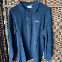 Polo Lacoste uomo colore blu