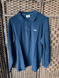 Polo Lacoste uomo colore blu