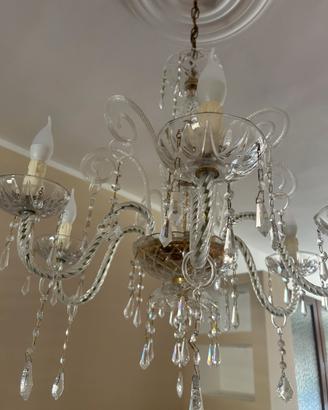 Lampadario 6 fiamme