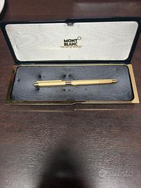 Penna Stilografica Montblanc Placcata Oro 750