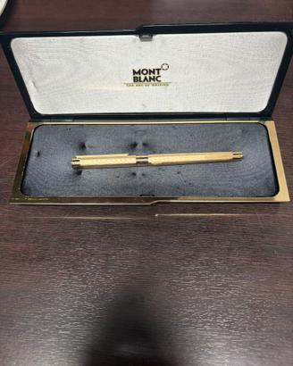 Penna Stilografica Montblanc Placcata Oro 750