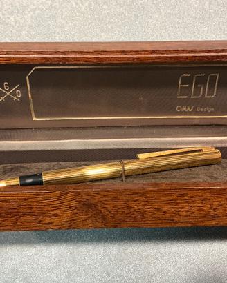 Penna Vintage "EGO OMAS Design" Placcata Oro